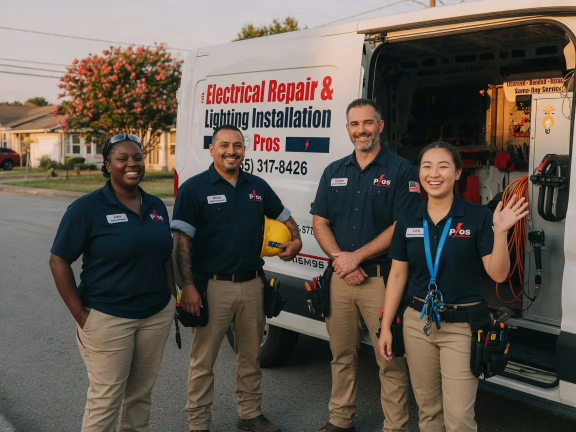 Licensed Electrician company in Simms, TX